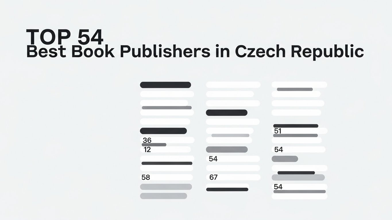 Top 54 Best Book Publishers in Czech Republic 2026