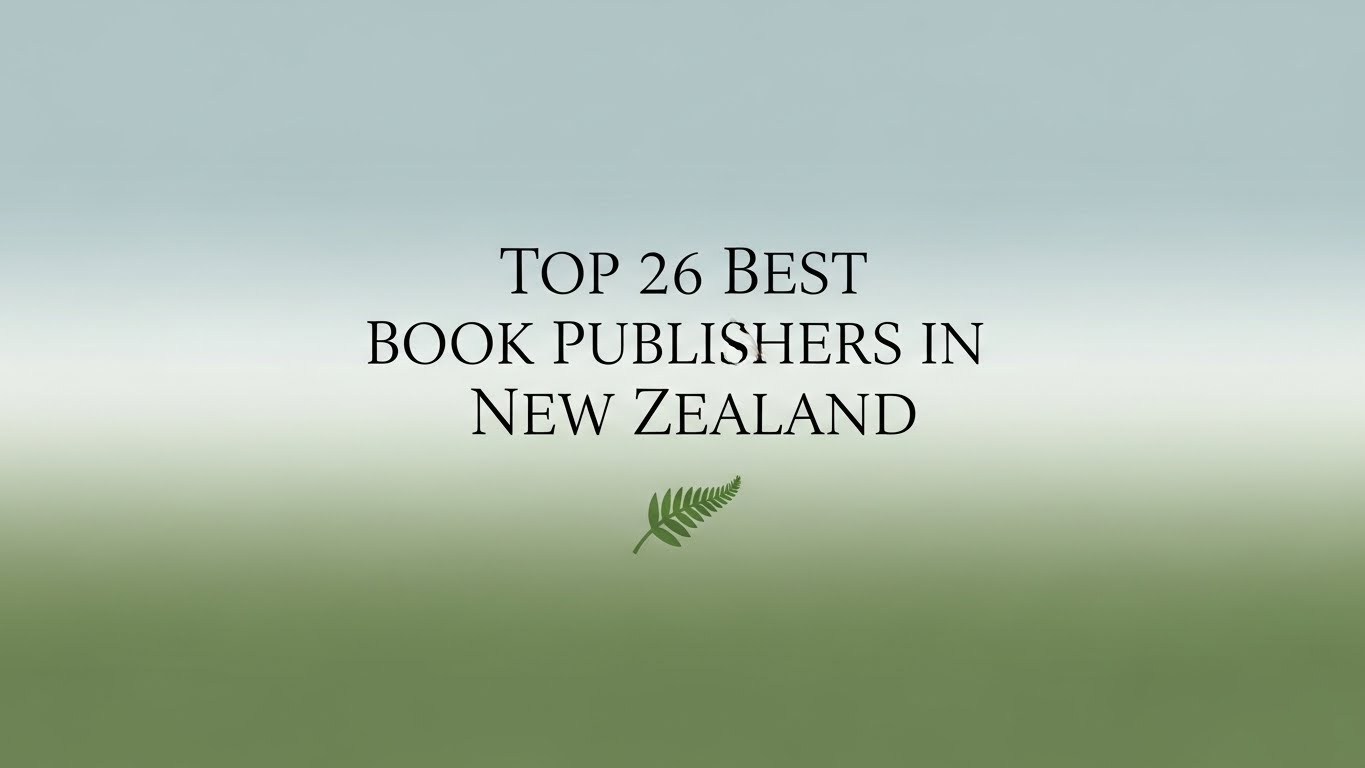 Top 26 Best Book Publishers in New Zealand 2026