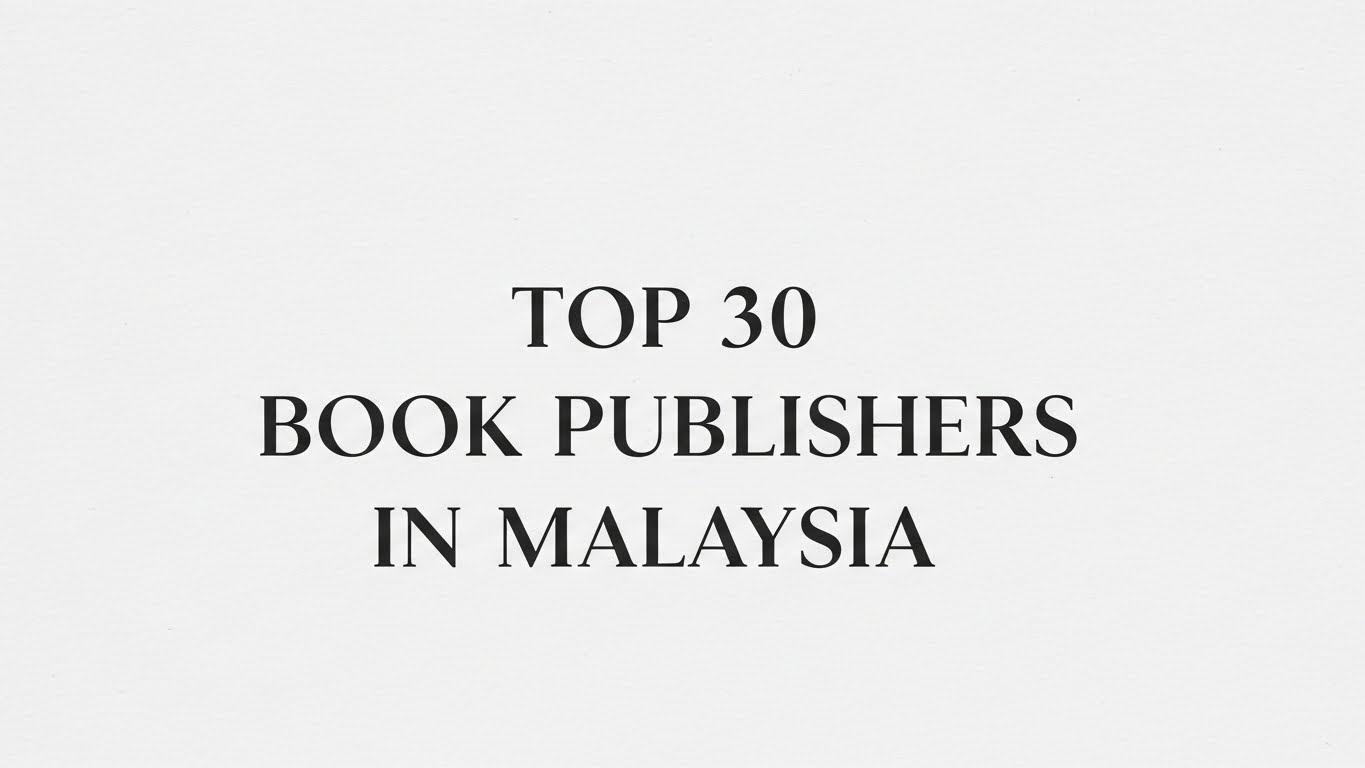 Top 30 Book Publishers in Malaysia 2026