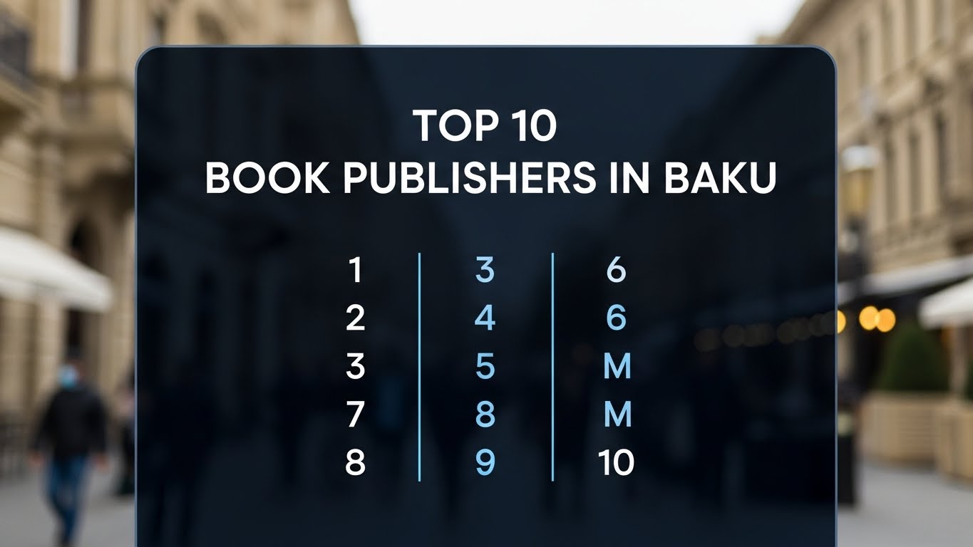 Top 10 Book Publishers in Baku 2026