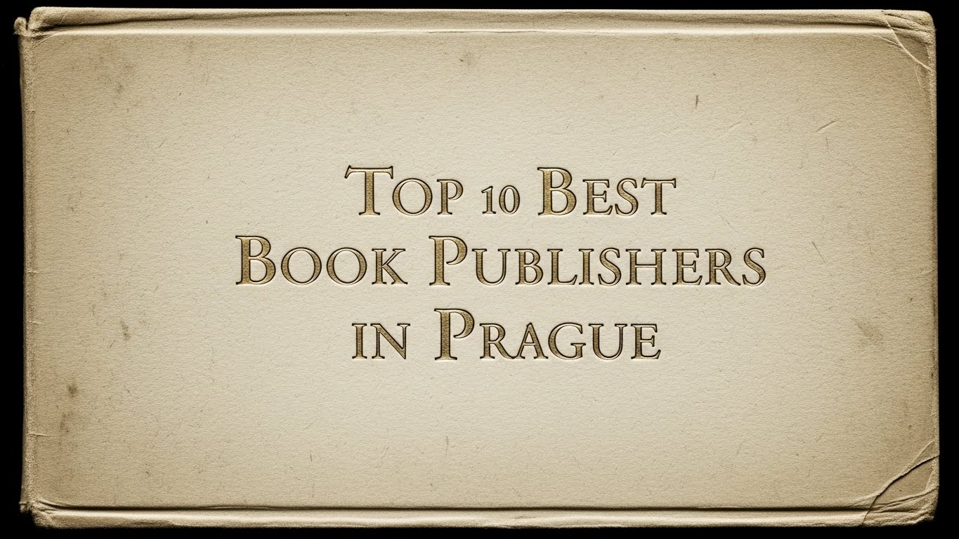 Top 10 Best Book Publishers in Prague 2026 Edition