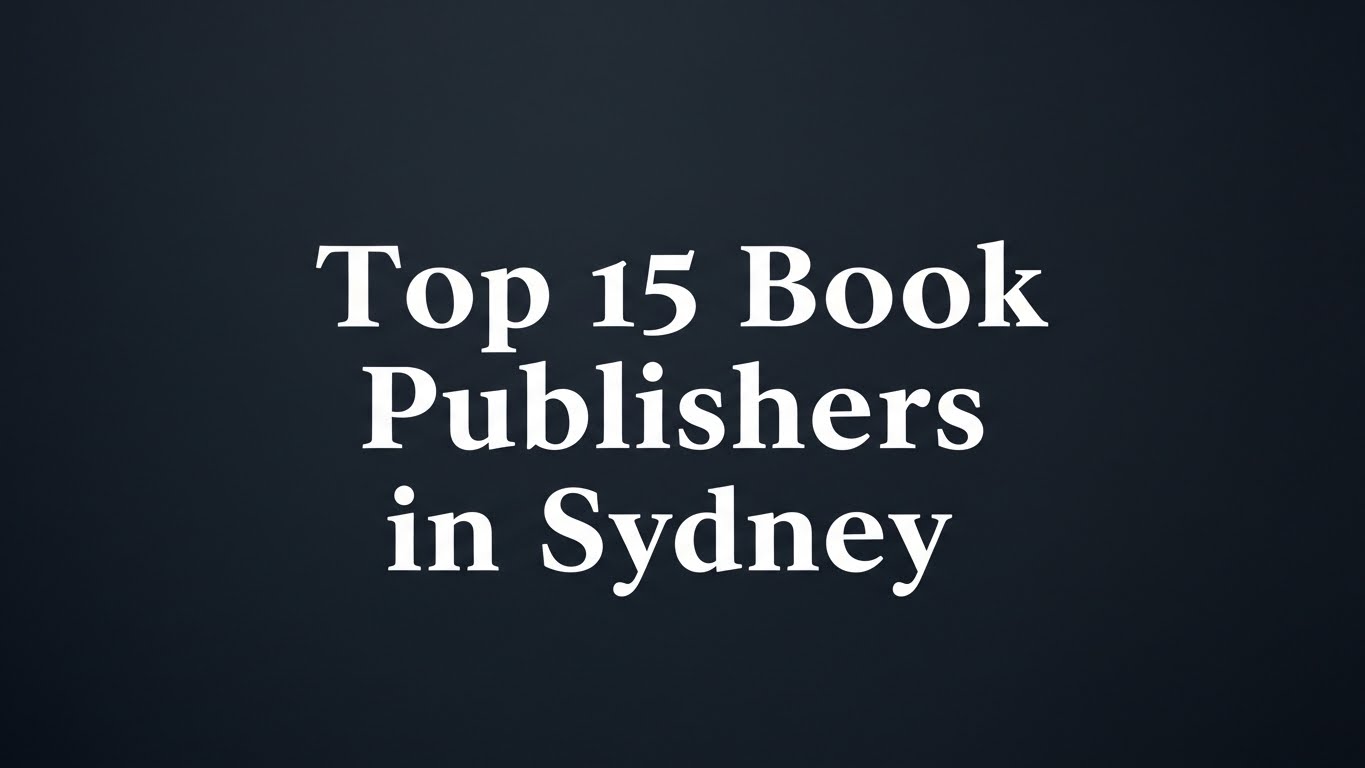 Top 15 Book Publishers in Sydney 2026