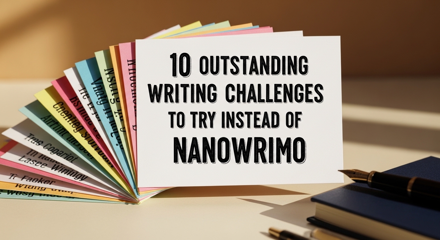 10 Outstanding Writing Challenges to Try Instead of NaNoWriMo in 2026