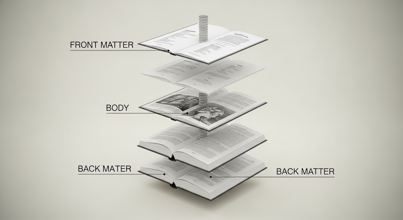 Breaking Down a Book's Structure: Front Matter, Body, and Back Matter Explained